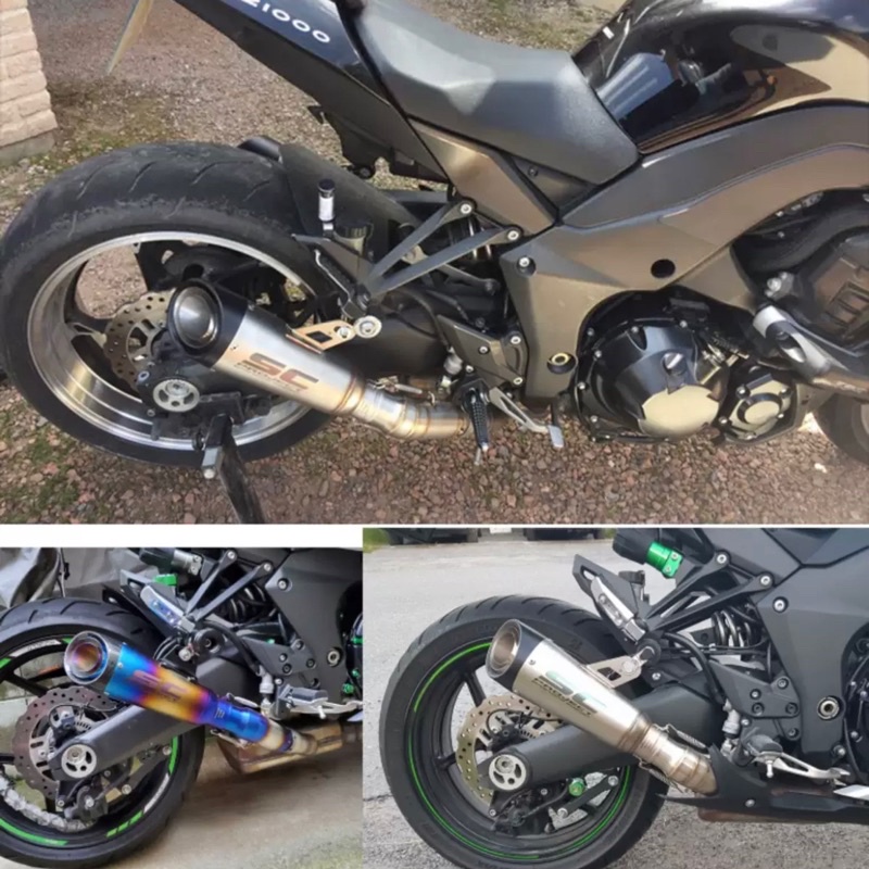Cổ Pô Đôi Slipon Dòng KAWASAKI Z1000