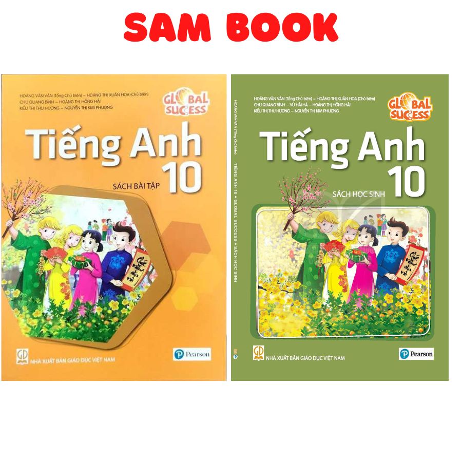 Tiếng anh 10 Global success, anh 10 chương trình mới bộ 2q tặng 1 bút chì