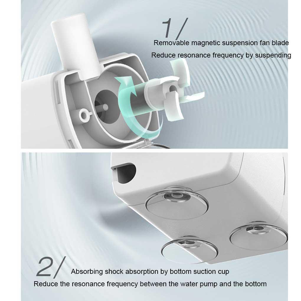 Đài Phun Nước Dung Tích 2L Cho Thú Cưng Tiếng Ồn Thấp