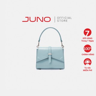   Túi Xách Nhỏ Nữ Thời Trang JUNO Top Handle Nắp Gập Cách Điệu TXN642