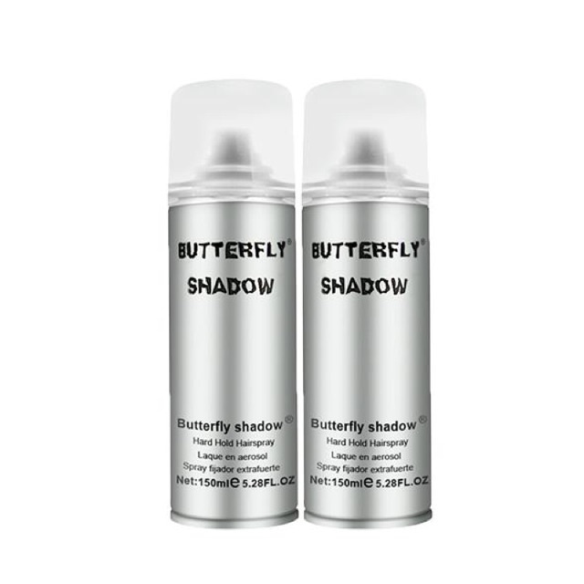Gôm xịt tóc Butterfly Shadow xịn 150ml 320ml  600ml Chính hãng, Gôm bạc giữ nếp tạo kiểu nam nữ