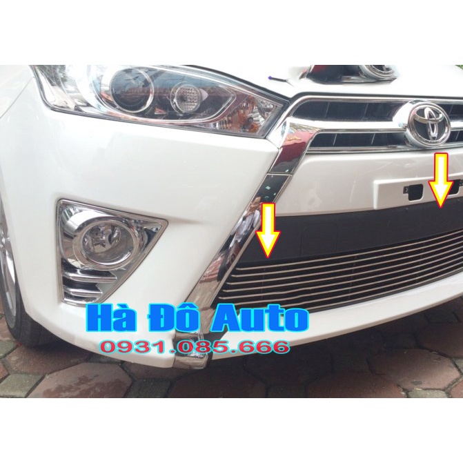 Ốp Mặt Ca Lăng Dưới Yaris 2014 2015 2016 2017 2018 - Mặt Ca Lăng Toyota Yaris 2014 2015 2016 2017 2018