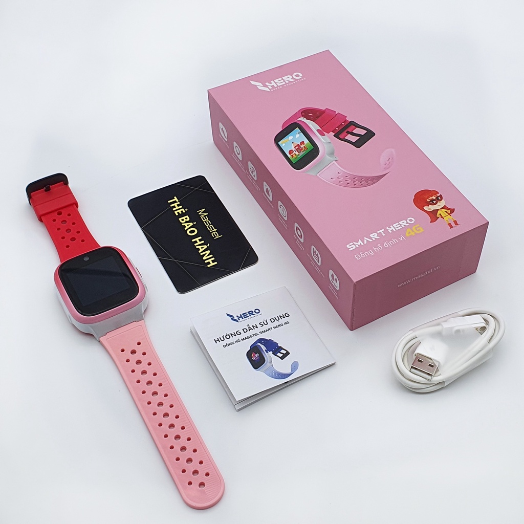 Dây sạc nam châm đồng hồ Masstel Smart Hero 4G, Cáp sạc nam châm đồng hồ Masstel Smart Hero 4G CHÍNH HÃNG