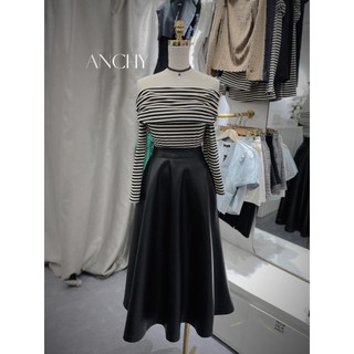 Áo len kẻ - AT025