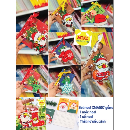SET QUÀ NOEL GIÁNG SINH XMAS.07 (Đồ dùng dạy học Miki)