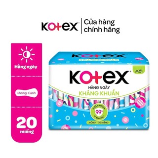 Date 2025 Băng vệ sinh Kotex kháng khuẩn hàng ngày
