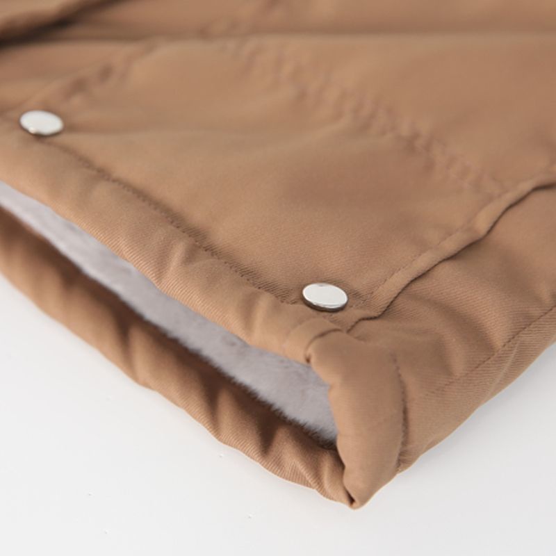 Áo Khoác Đệm Lông Cừu Dày Dặn Phong Cách Phương Tây Thời Trang Mùa Đông Hàng Mới 2021 Dành Cho Bé Trai