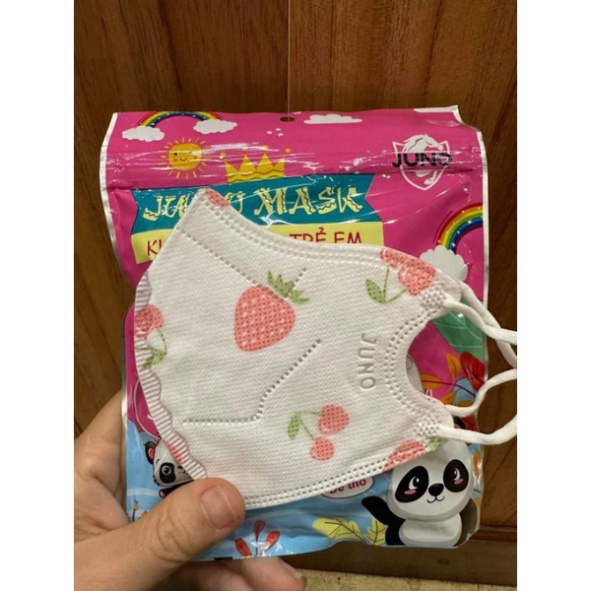 Bán sỉ thùng 300 chiếc Khẩu Trang 6D Mask TRẺ EM JUNO