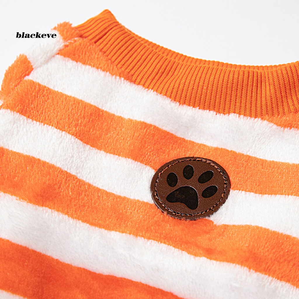 Áo Nỉ Thoáng Khí Họa Tiết Kẻ Sọc Dành Cho Thú Cưng