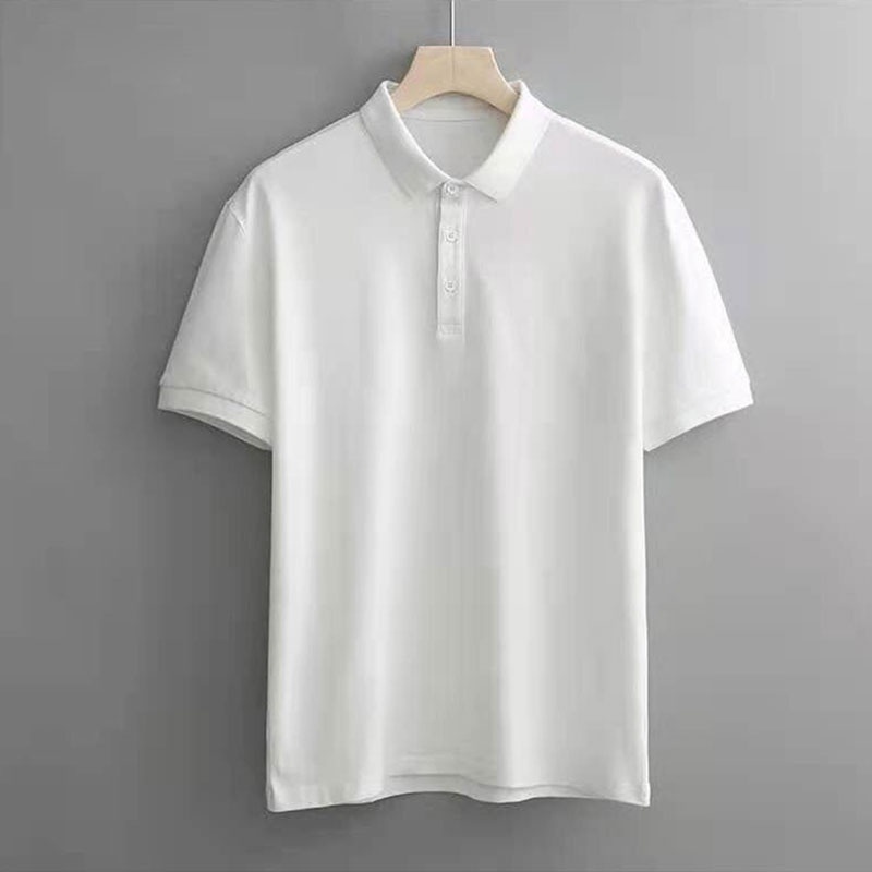 Áo polo Tay Ngắn Màu Trơn Thời Trang Dành Cho Nam Giới