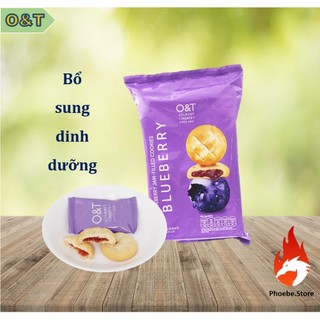 Bánh quy nhân mứt việt quất O&T gói 120g