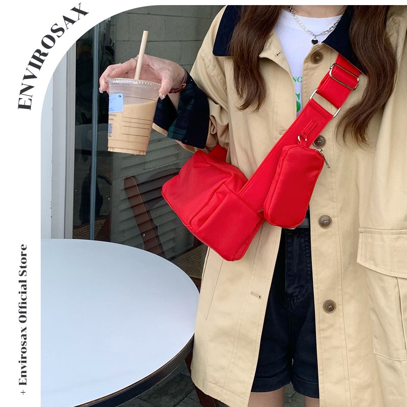 Túi Xách Đeo Vai Hình Vuông Ba Chiều Phong Cách Mới Thời Trang Dành Cho Nữ