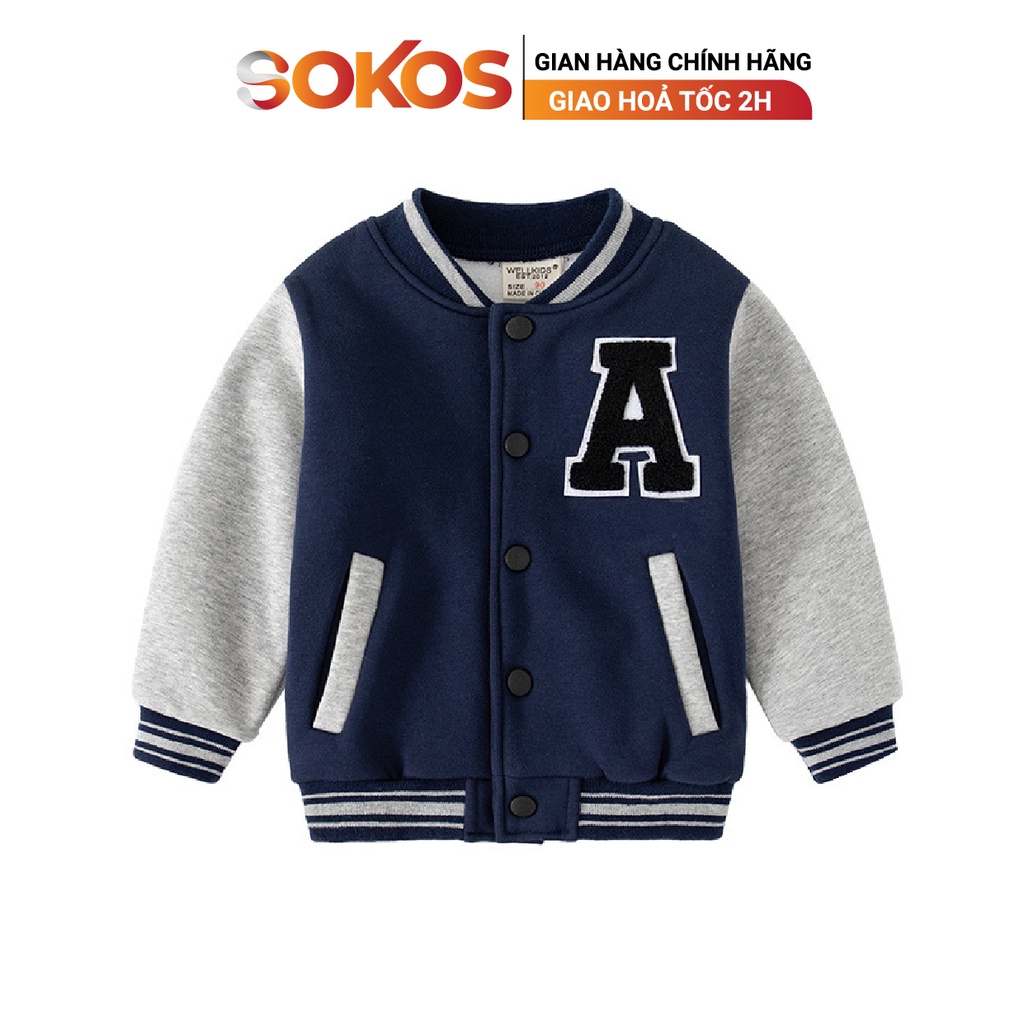 Áo Khoác Trẻ Em Quảng Châu Áo Bomber Bé Trai Lót Lông