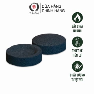 Than hoạt tính đốt trầm làm từ chất liệu sạch không mùi mồi nhanh cháy lâu và ít khói