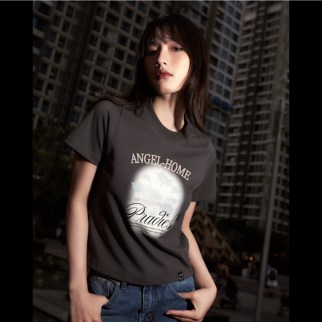 Áo Thun Babytee PRADIES Single Hibicus