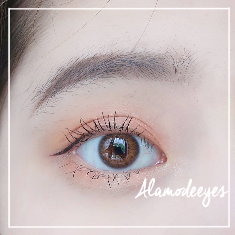 Lens nâu tia đen mix