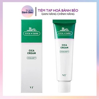 Gel dưỡng ẩm dịu nhẹ phục hồi nuôi da khoẻ mạnh VT Cosmetics VT Cica Cream 50ml