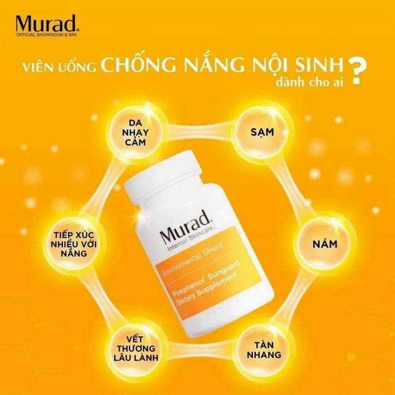 ⭐️ Viên uống chống nắng Murad 60 viên