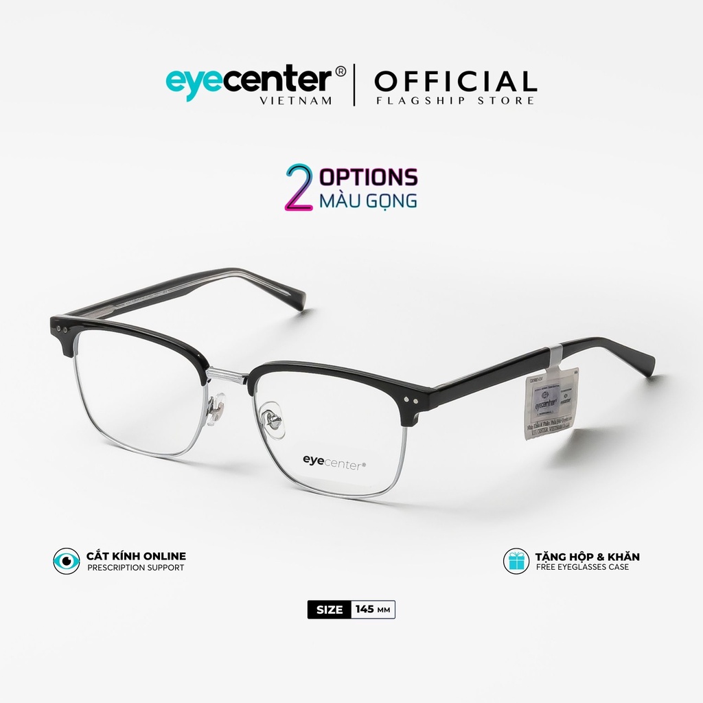 Gọng kính cận nam nữ chính hãng ZAC & CODY A108S nhựa phối kim loại chống gỉ nhập khẩu by Eye Center Vietnam