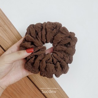 Dây Cột Tóc Cao Su Bản Lớn Phong Cách Pháp