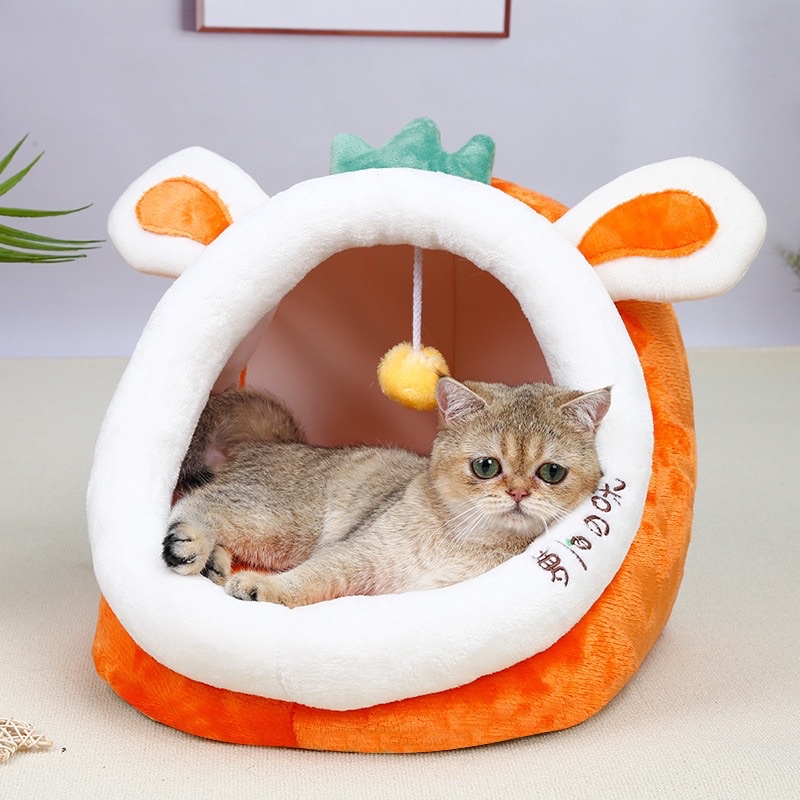 Ổ đệm - ổ vòm cao cấp cực xinh cho cún miu