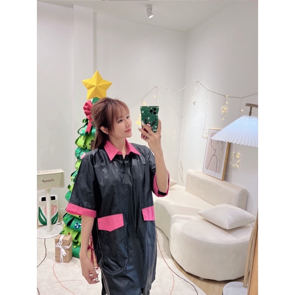 Áo cắt tỉa lông Spa Grooming chống thấm chống dính lông chuyên dụng - Kimi Pet