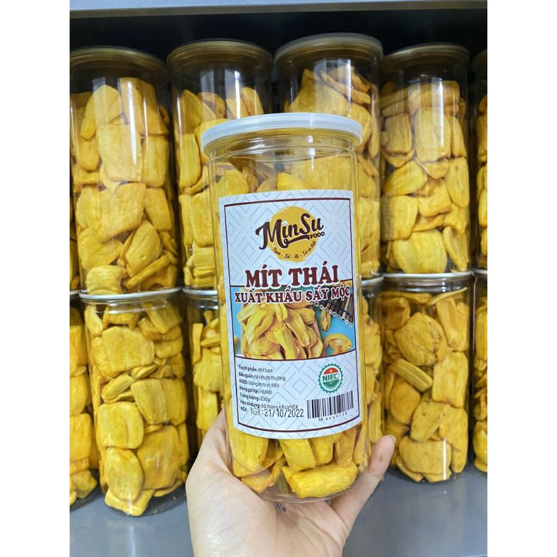 MÍT THÁI SẤY GIÒN hũ, túi zip 230g thơm ngon, đồ ăn vặt ngon tại Hà Nội