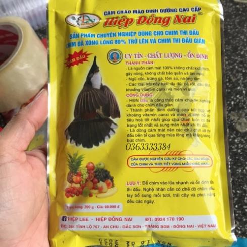 Cám chim Hiệp Đồng Nai cám Đấu thức ăn cho chim Pkchim phụ kiện chim cảnh