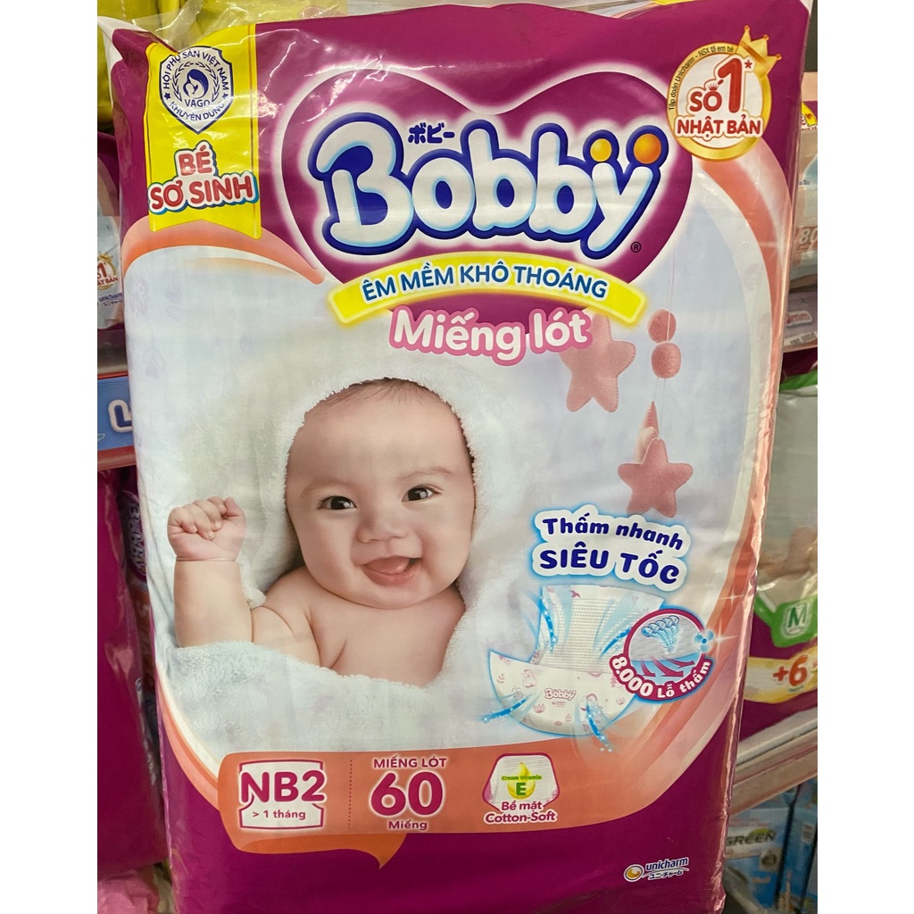 Miếng Lót Sơ inh Bobby NEWBORN