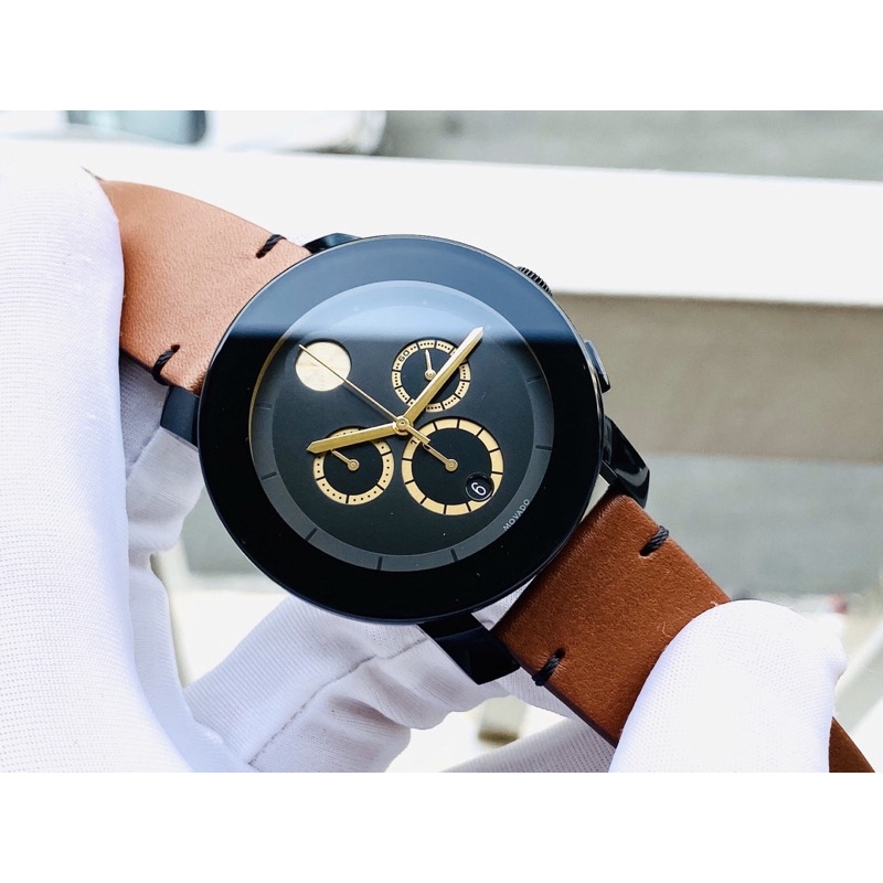Đồng hồ nam dây da Movado Bold 3600540