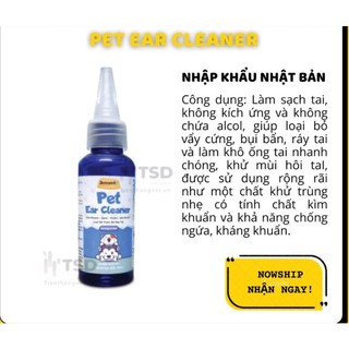 Nước rửa tai chó mèo Pet Ear Cleaner 50ml