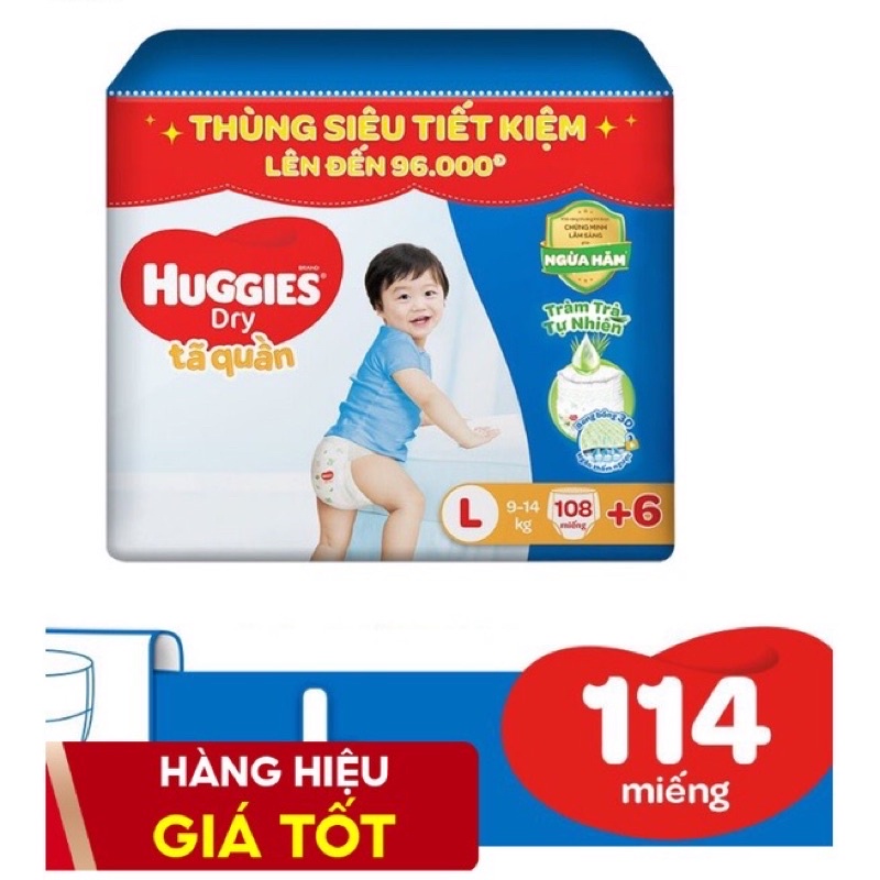 tả quần huggies tách lẻ size M-xL