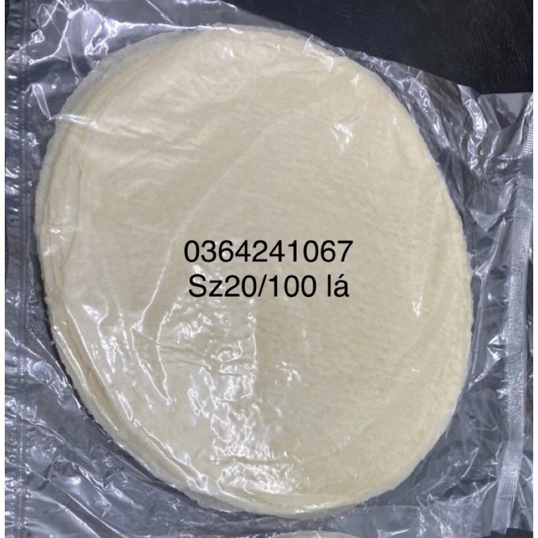 VỎ BÁNH TRÁNG ĐẬU XANH SZ20 /gói 100 lá