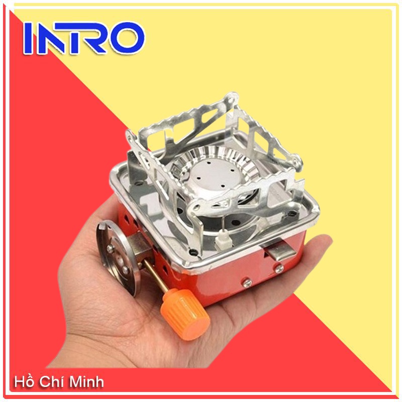 BẾP GA MINI DU LỊCH SIÊU NHỎ GỌN XẾP GỌN ĐƯỢC - Sử Dụng Trong Du Lịch Dã Ngoại Gia Đình An Toàn Và Tiện - Barlow Store