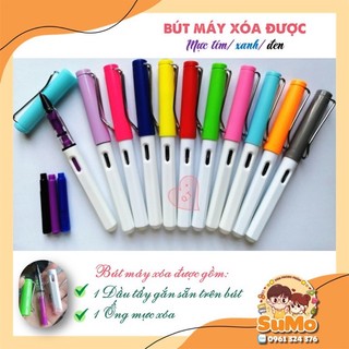 Bút máy xóa được (giao màu NGẪU NHIÊN, dùng ống mực xoá được)