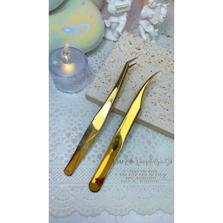 Bộ nhíp nối mi classic, nhíp tách và nhíp gắp mi có nhám mũi nhíp