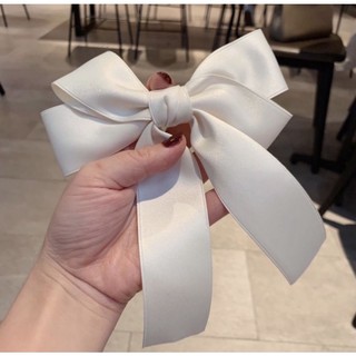 Kẹp tóc nơ lụa satin cao cấp
