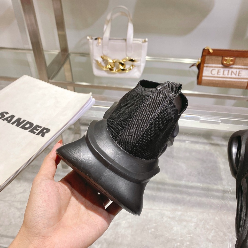 Giày thể thao sneaker unisex không dây thời trang cao cấp thương hiệu Dolce & Gabbana phong cách độc đáo, cá tính