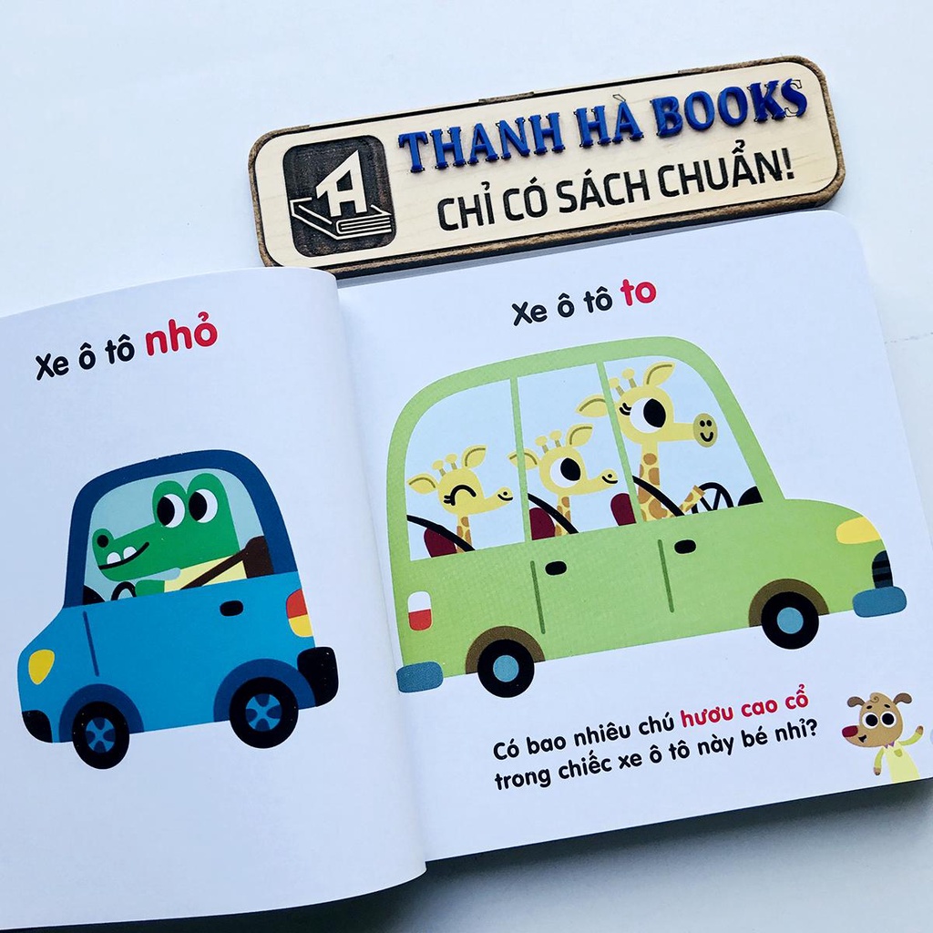 Sách - 200 Từ Vựng Mẹ Cùng Con Học Nói - Bộ 2 quyển: Các loài động vật đáng yêu, Các phương tiện giao thông ngộ nghĩnh