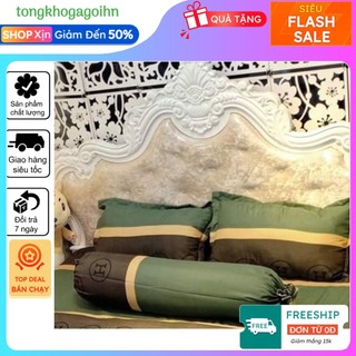Vỏ gối ôm coton poly, kích thước 30x100cm(chọn mẫu)