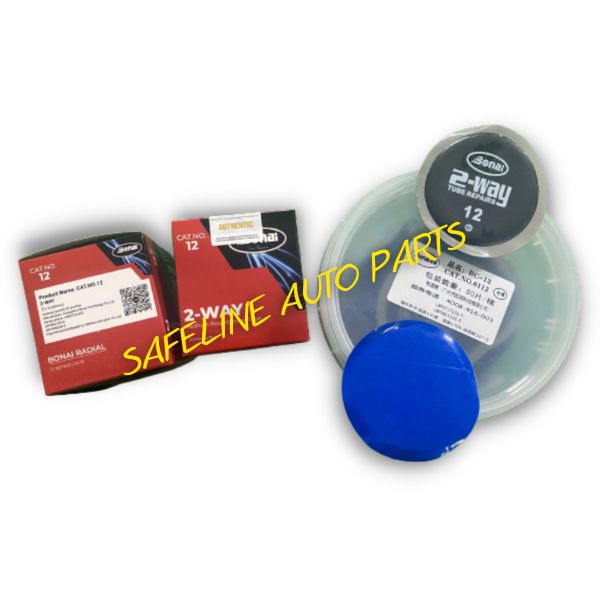 Hộp 40 Miếng vá săm lốp ô tô, xe máy Bonai motor 11 size 45mm, miếng vá ruột xe
