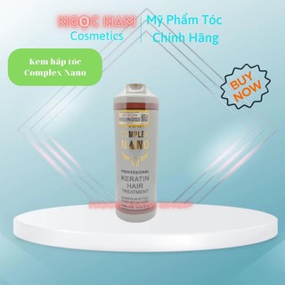 Hấp Tóc Keratin Nano Complex ( Hấp Nano Xám) - Phục Hồi Tóc Nát, Cháy 1000ML