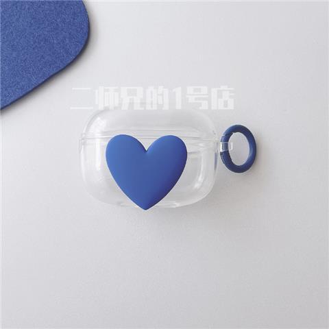 Vỏ Bảo Vệ Hộp Sạc Tai Nghe Redmi Buds 4 Pro Hình Nơ Và Gấu Màu Xanh Dương Xinh Xắn