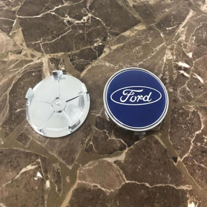 Logo chụp mâm, ốp lazang bánh xe ô tô cao cấp Ford - Đường kính 68MM