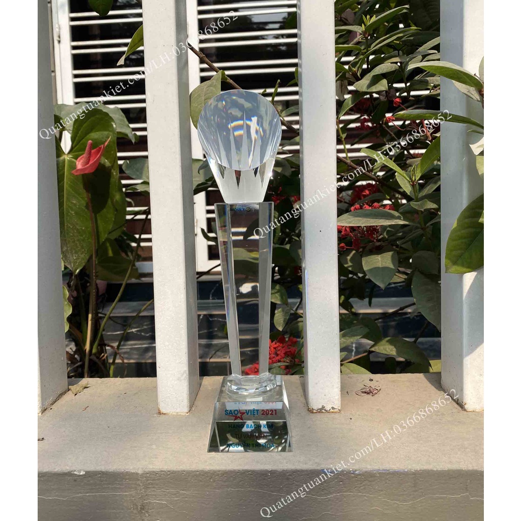 Cúp Pha Lê Cầu Lông