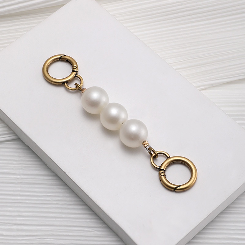 Chuỗi 3 Hạt Gắn Trang Trí Cho Dây Đeo Túi Xách Thêm Xinh P2234