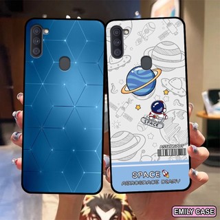Ốp lưng Samsung A11 in hình galaxy ,phi hành gia astronaut độc đáo