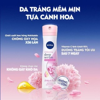 Xịt khử mùi Nivea nữ 150ml