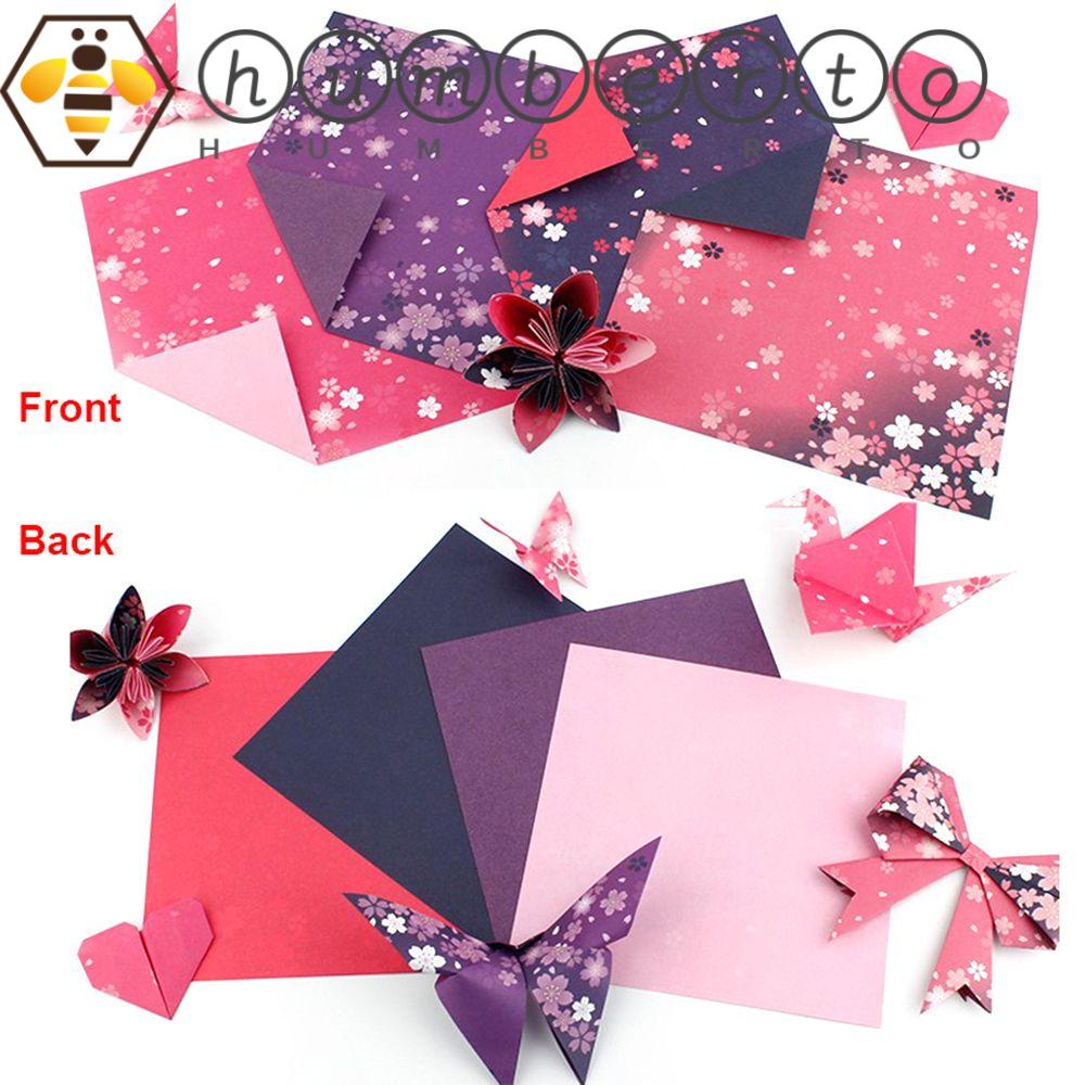Set 60 Giấy Gấp Origami Hình Hoa Anh Đào