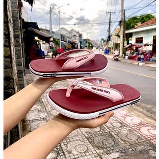 2M Sneaker - Dép sneaker buzz Đỏ Quai Hồng